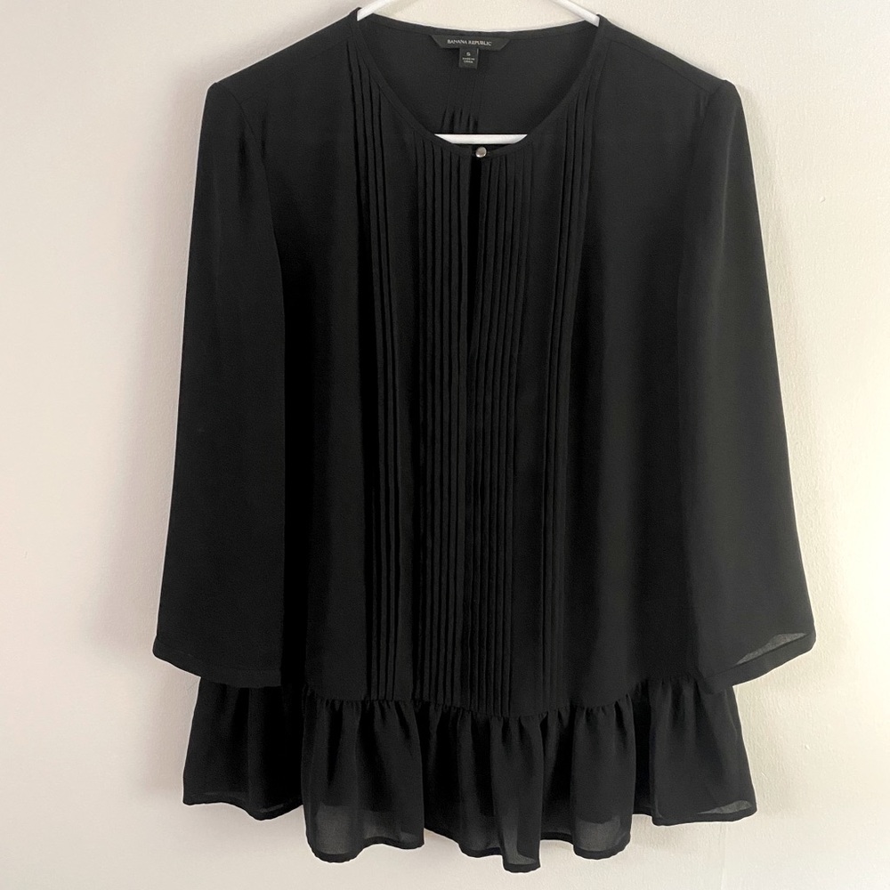Banana Republic Black Blouse